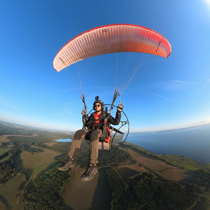 Scenic 15-Minute Tandem Paramotoring Experience Above Hyderabad