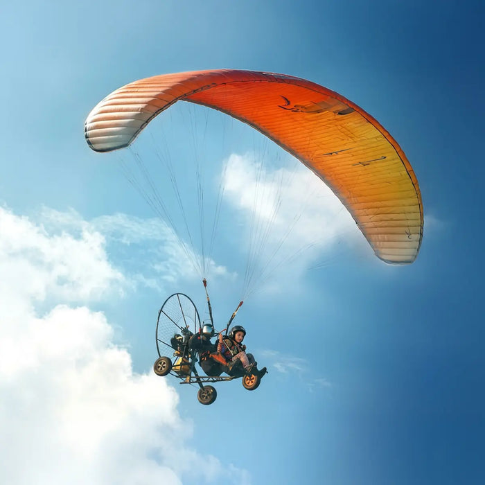 Scenic 15-Minute Tandem Paramotoring Experience Above Hyderabad