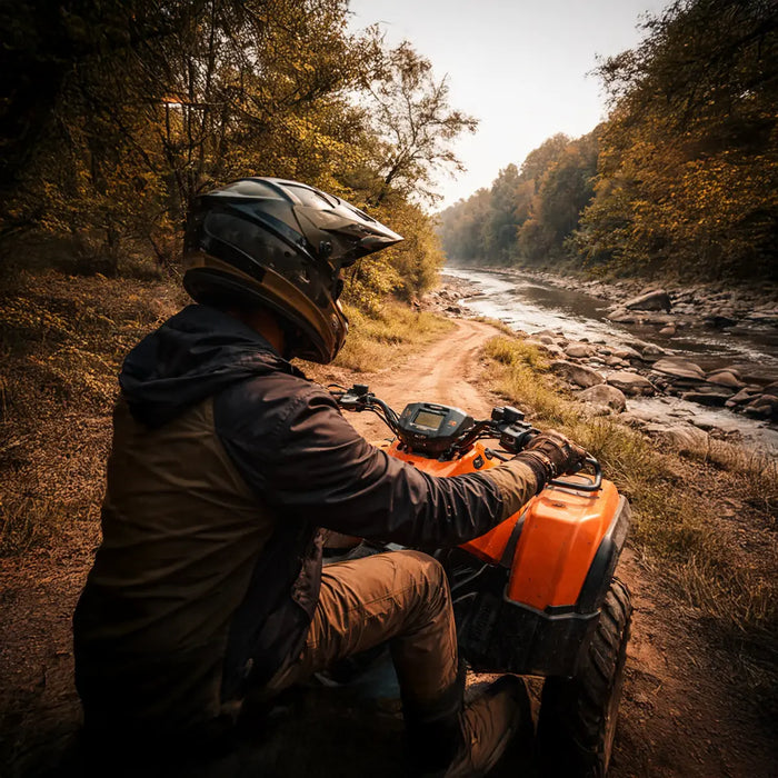 Adventure-Filled 2.25 KM Sportsman 570 ATV Trail Self Drive Experience in Palampur