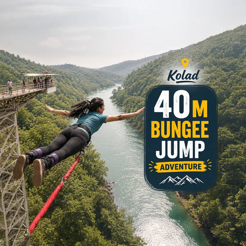 Scenic Kolad 40m Bungee Tower Jump Adventure Amid Natural Surroundings