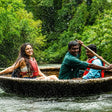 Scenic Traditional Coracle Ride in Kerala by Bond Safari Kovalam