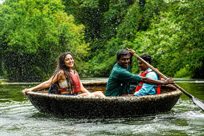 Scenic Traditional Coracle Ride in Kerala by Bond Safari Kovalam