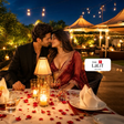Signature Alfresco Candlelight Proposal Dinner Experience for Two at Lalit in Delhi NCR