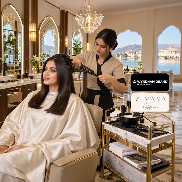 Silky Medium Length Keratin Treatment at Zivaya Spa – Wyndham Grand, Udaipur