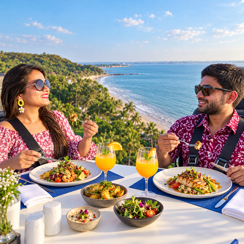 FlyDining Goa - Spectacular Adventure Dining Experience at 160 Feet