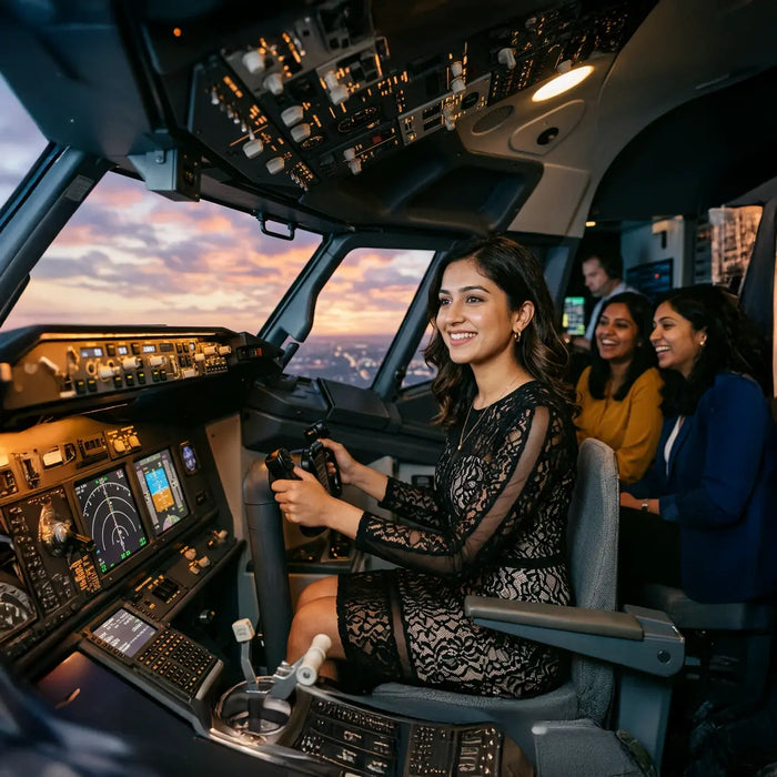 Sky-High 3-Hour Flying Simulator Experience in Bengaluru with Free Video