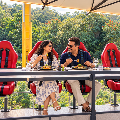SkyDining Aamby Valley City - Extraordinary Aerial Dining Experience for Two