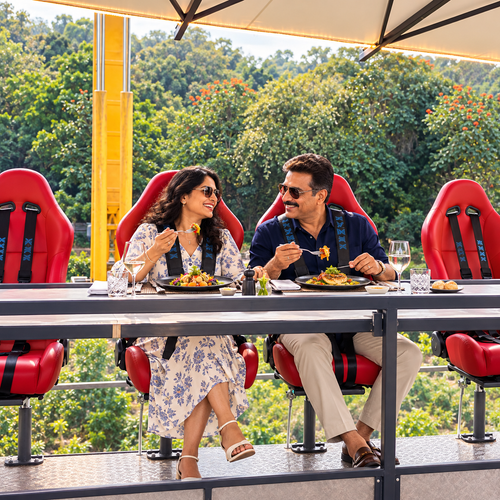 SkyDining Aamby Valley City - Extraordinary Aerial Dining Experience for Two