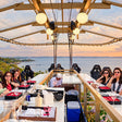 Unique Sky View Dining for Two Gift Box - Romantic Rooftop & Dinner in the Sky Experiences with Stunning Views