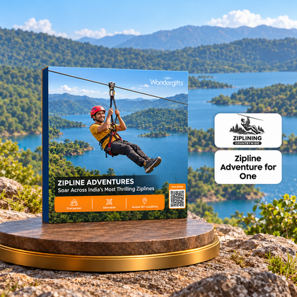 Zipline Adventure Gift Box: Adrenaline-Packed Zipline Experiences in Rishikesh