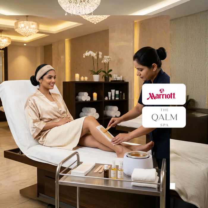 Smooth 30-Minute Body Wax Experience at The Qalm Spa & Salon - Indore Marriott Hotel