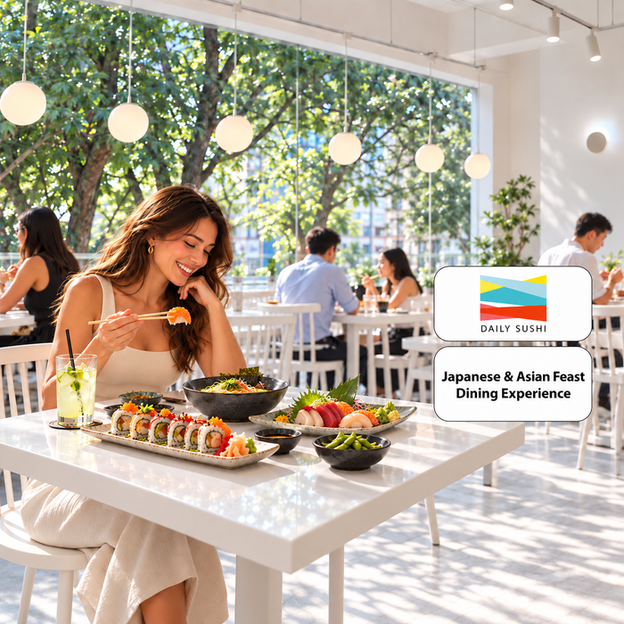 Daily Sushi Bengaluru - Japanese & Asian Feast Dining Experience for One