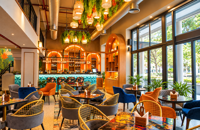 Somewhere Restaurant & Bar Connaught Place - Tropical-Inspired Dining Experience for Two