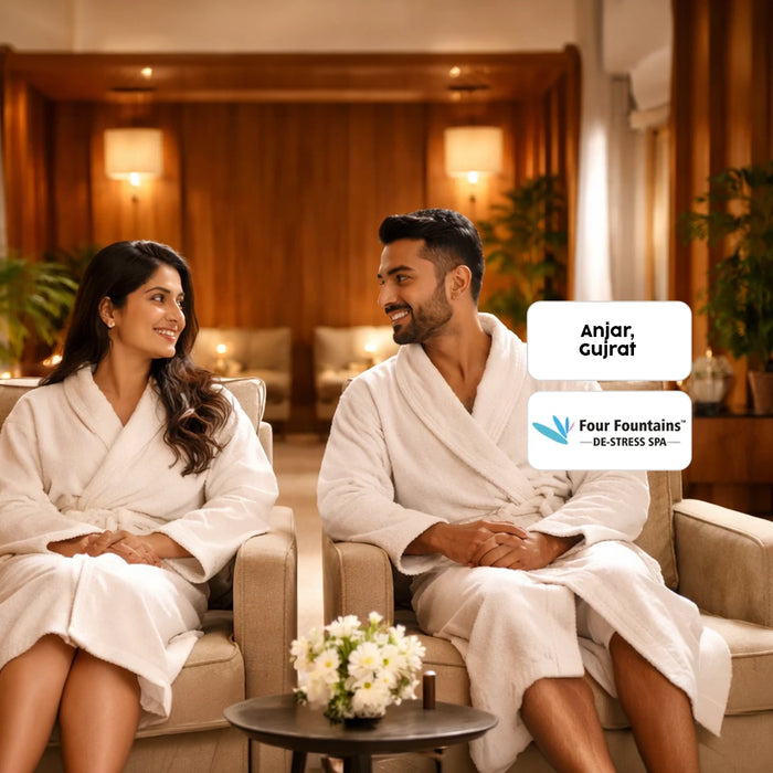 Soothing 90-Minute Couple Massage at Four Fountains Spa - Gujrat Anjar
