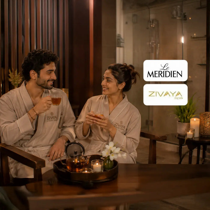 Soothing One-Hour Couple Massage at Zivaya Spa Le Méridien Gurgaon, Delhi NCR