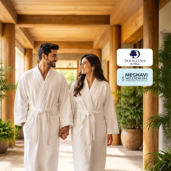 Soothing One-Hour Couple Swedish Massage at Meghavi Spa - DoubleTree Suites by Hilton - Bengaluru