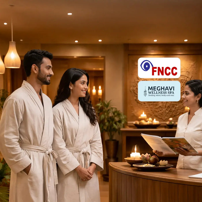 Soothing One-Hour Couple Swedish Massage at Meghavi Wellness Spa - Film Nagar - Hyderabad