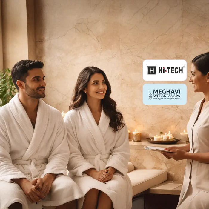 Soothing One-Hour Couple Swedish Massage at Meghavi Wellness Spa - Hi Tech City - Hyderabad