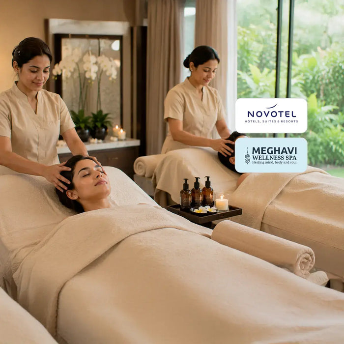 Soothing One-Hour Couple Swedish Massage at Meghavi Wellness Spa - Novotel Sipcot - Chennai