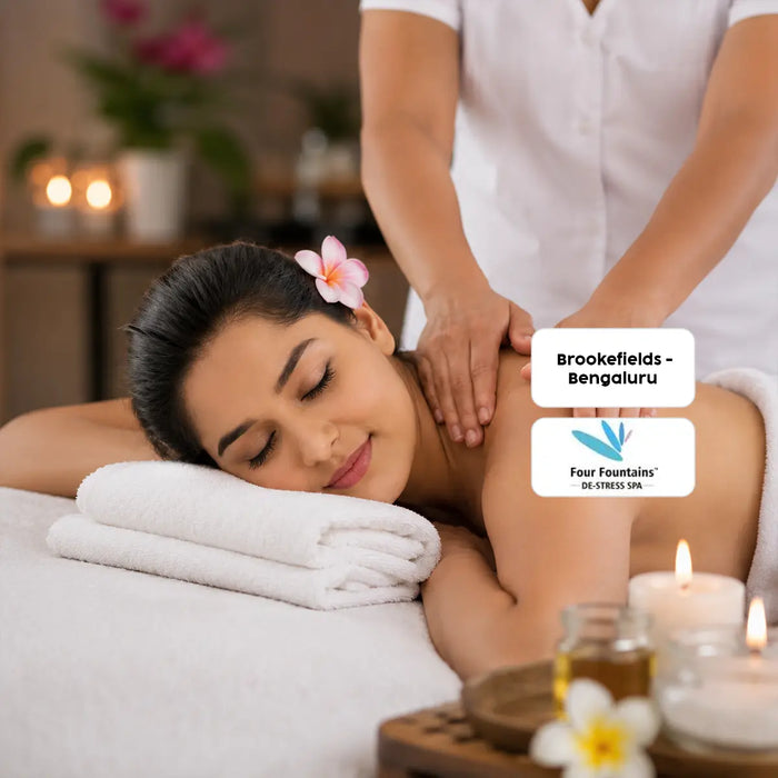 Soothing One-Hour Swedish Massage for One at Four Fountains Spa - Brookefields - Bengaluru