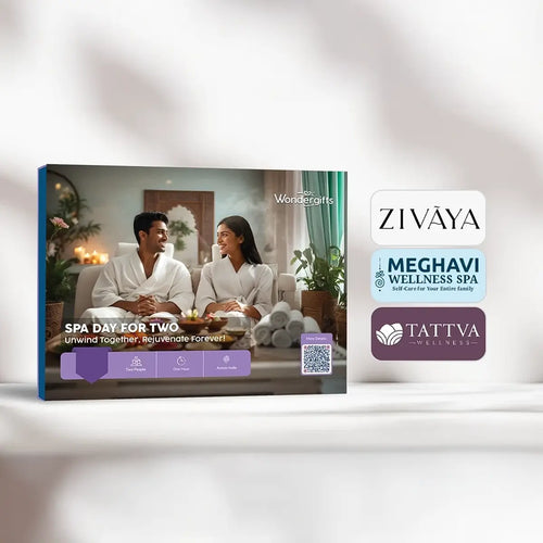 Spa Day for Two Gift Box: Experience Rejuvenating Treatments at 250+ Top Spas Across India
