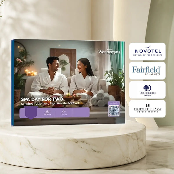 Spa Day for Two Gift Box: Experience Rejuvenating Treatments at Top Spas Across India