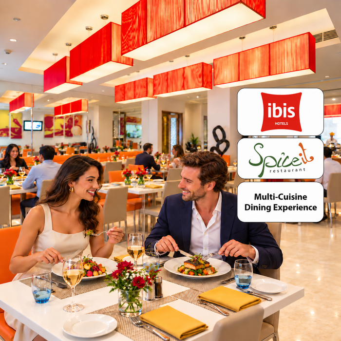 Spice It ibis Bengaluru - Multi-Cuisine Dining Experience for Two