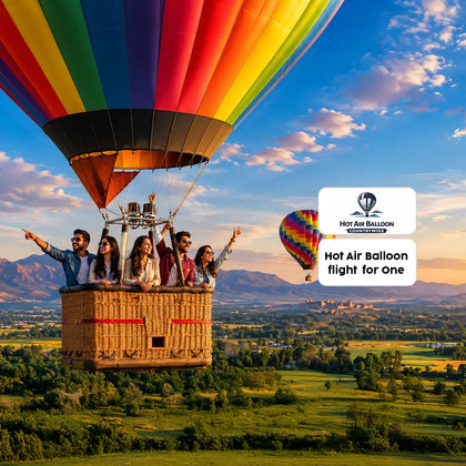 Sunrise Hot Air Balloon Flight Over Jaipur with Aravalli Views