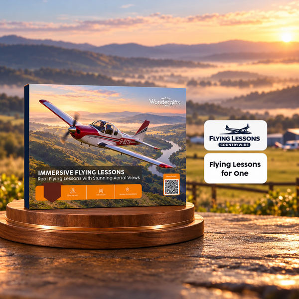 Aviation Adventure Gift Box: Immersive Flying Lessons with Panoramic Views Across 5 Locations in India
