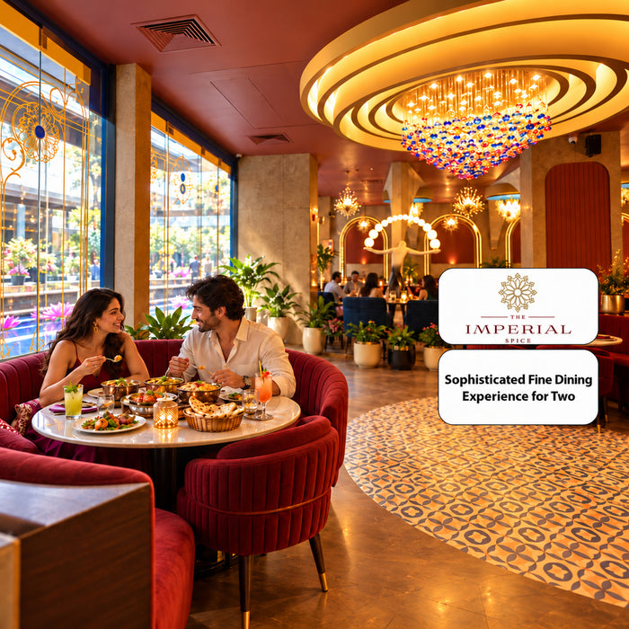 The Imperial Spice Gurugram - Sophisticated Fine Dining Experience for Two