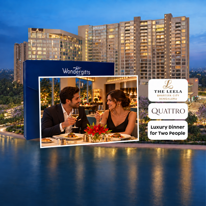 The Leela Bhartiya City - Romantic Dinner at Quattro for Two