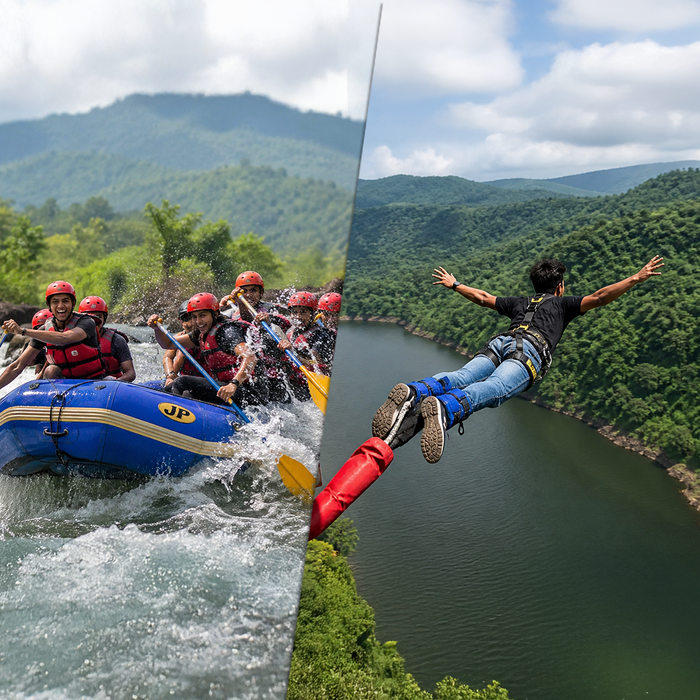 Thrilling 12km River Rafting and Bungee Jumping Experience in Kolad, Sahyadri