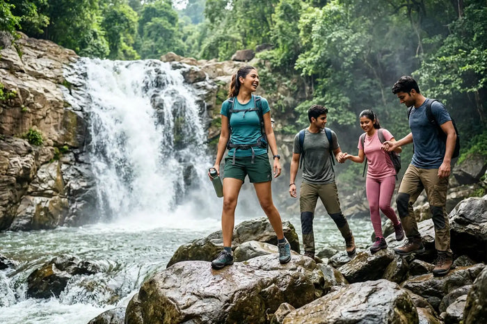 Refreshing Waterfall Experience at Gidli Ghoghra & Bhanvri Dahara, Kanha