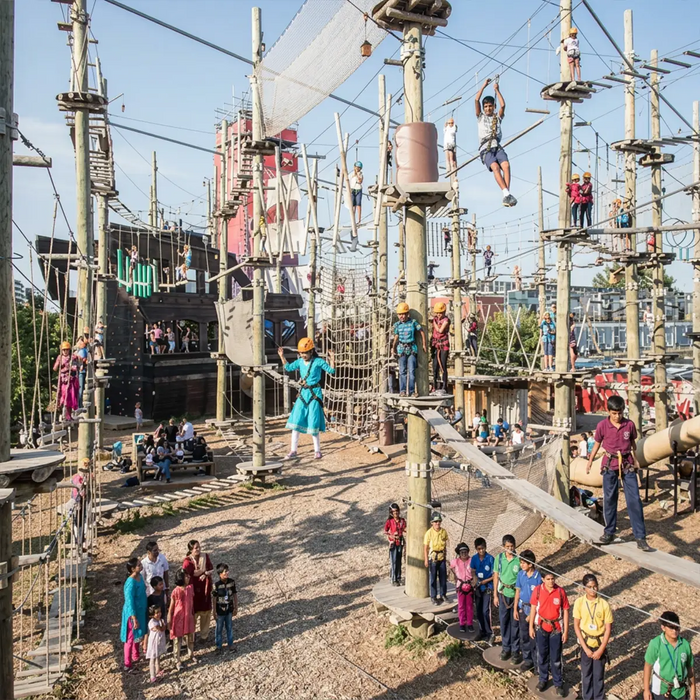 Thrilling Silver Pass Adventure at Discovate Adventure Park, Bengaluru