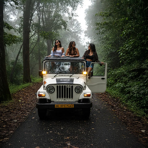 Thrilling Vagamon Full-Day Jeep Safari from Thekkady