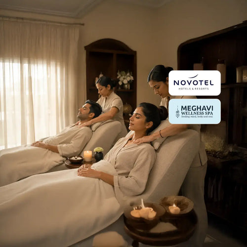 Tranquil One-Hour Couple Swedish Massage at Meghavi Wellness Spa - Novotel Chennai OMR