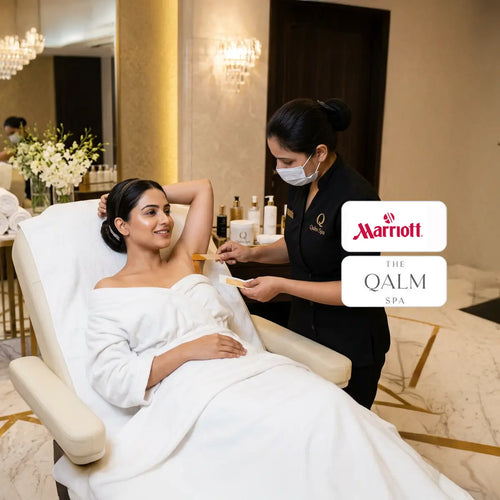Tranquil 15-Minute Underarm Wax Experience at The Qalm Spa & Salon - Indore Marriott Hotel
