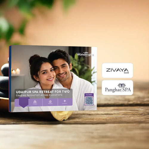 Udaipur Spa Retreat for Two Gift Box: Rejuvenating Couples Massage Experienc