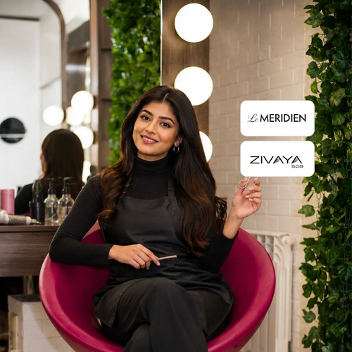 Vibrant Long Length Hair Colour Experience at Zivaya Spa - Le Meridien Gurgaon - Delhi