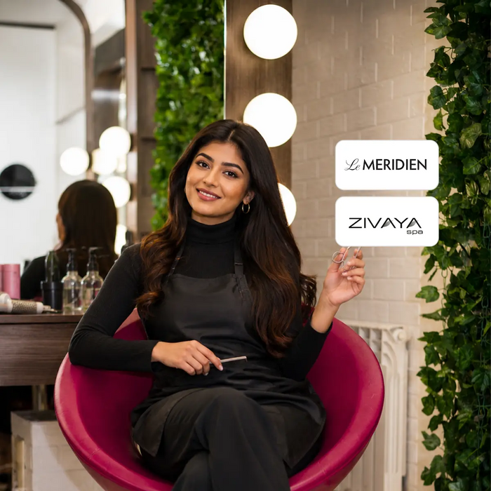 Vibrant Long Length Hair Colour Experience at Zivaya Spa - Le Meridien Gurgaon - Delhi