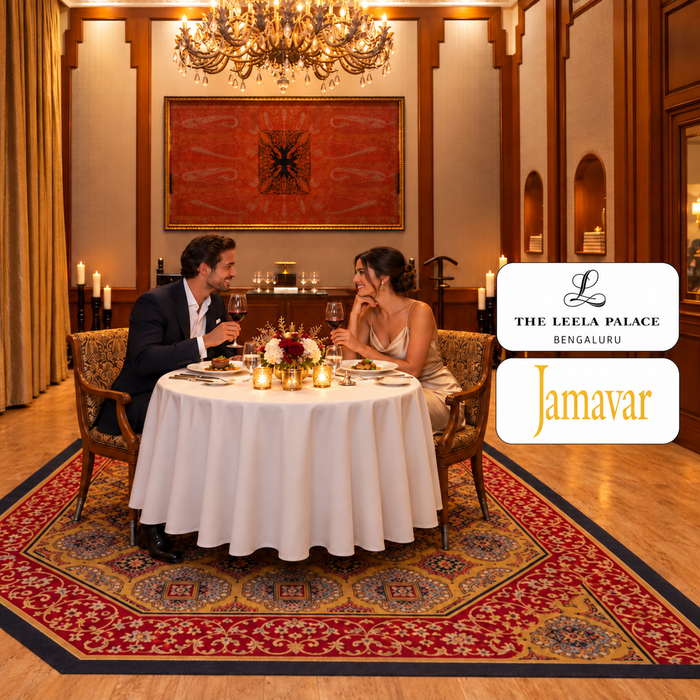 The Leela Palace Bengaluru - Yuvraj Fine Dining Experience for Two at Jamavar