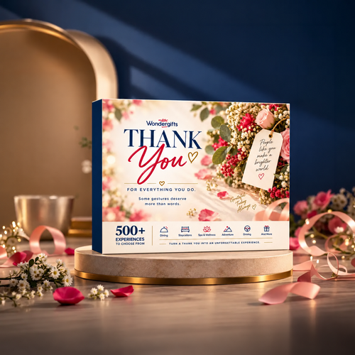 Thank You Gift Box: Variety of 500+ Activities and Amazing Experiences