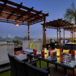 Romantic Vegetarian Private Dining Experience for Two with Taj Mahal View in Agra
