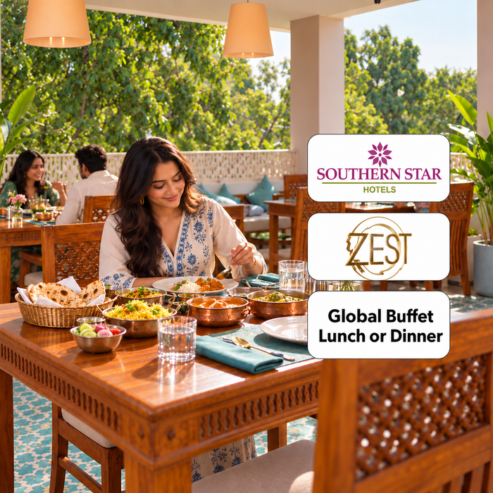 ZEST Hotel Southern Star Bengaluru - Global Buffet Lunch or Dinner for One