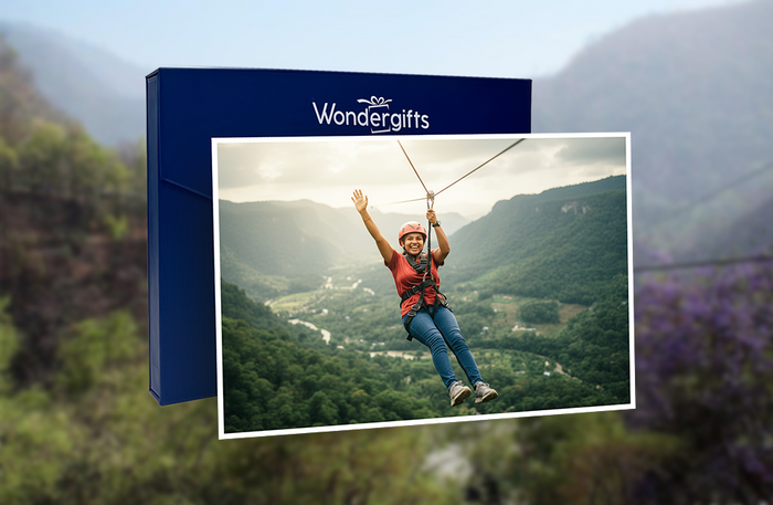 Zipline Adventure Gift Box: Adrenaline-Packed Zipline Experiences Across India