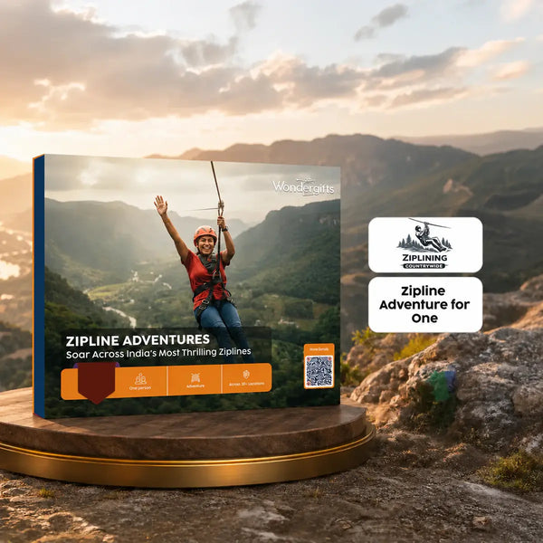 Zipline Adventure Gift Box: Adrenaline-Packed Zipline Experiences Across India