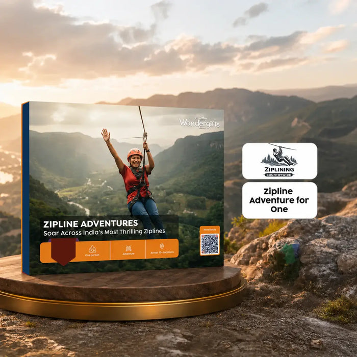 Zipline Adventure Gift Box: Adrenaline-Packed Zipline Experiences Across India