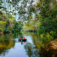 Scenic Traditional Coracle Ride in Kerala by Bond Safari Kovalam