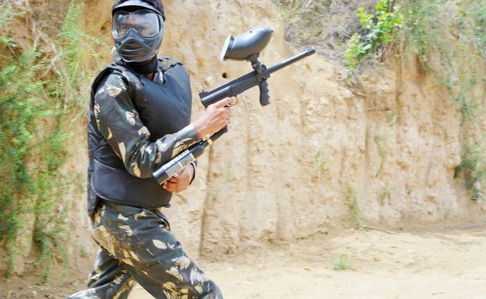 Paintball in Pushkar