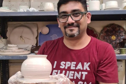 Signature 3 Hours of Pottery Making Experience in a Studio in Mumbai